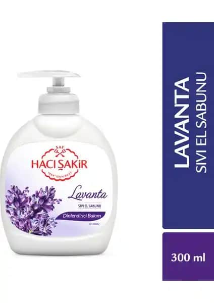 Hacı Şakir Lavanta Dinlendirici Bakım Sıvı El Sabunu: Doğal Temizlik ve Ferahlık Sağlar