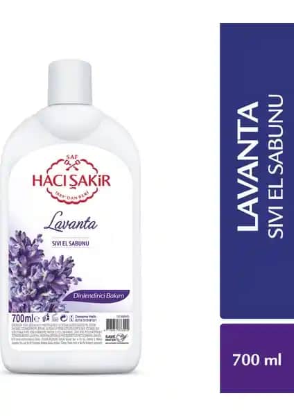 Hacı Şakir Lavanta Dinlendirici Bakım Sıvı El Sabunu: Doğal ve Etkili Temizlik İçin Güvenilir Çözüm