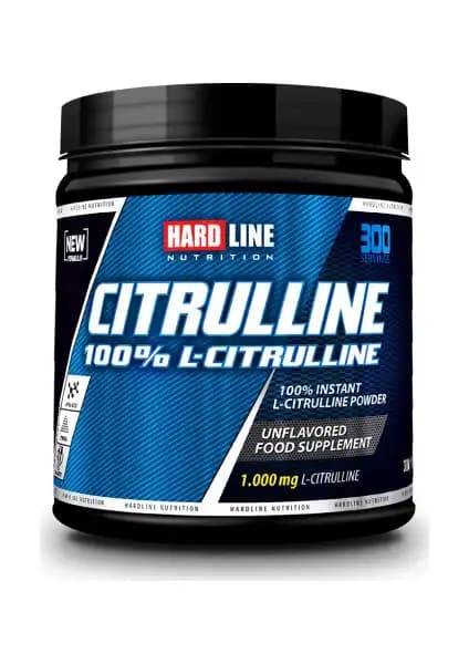 Hardline Nutrition Citrulline 300 Gr Spor Performansını Artıran Güçlü Amino Asit Takviyesi