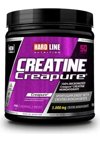 Hardline Nutrition Creatine Creapure 250 gr Spor Performansını Artıran Güçlü Kreatin Takviyesi