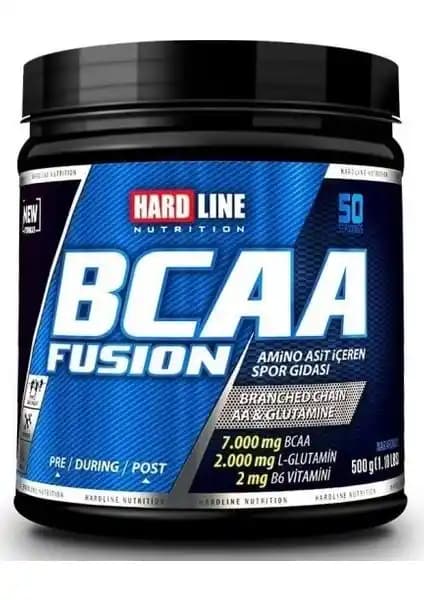 Hardline Nutrition Hardlıne Bcaa Fusion Yeşil Elma Aromalı Spor Takviyesi 520g