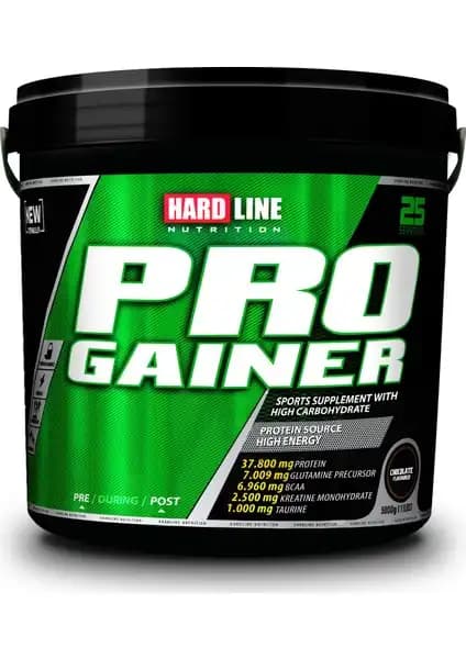 Hardline Pro Gainer 5000 Gr ile Kas Gelişimini Hızlandıran Enerji Takviyesi