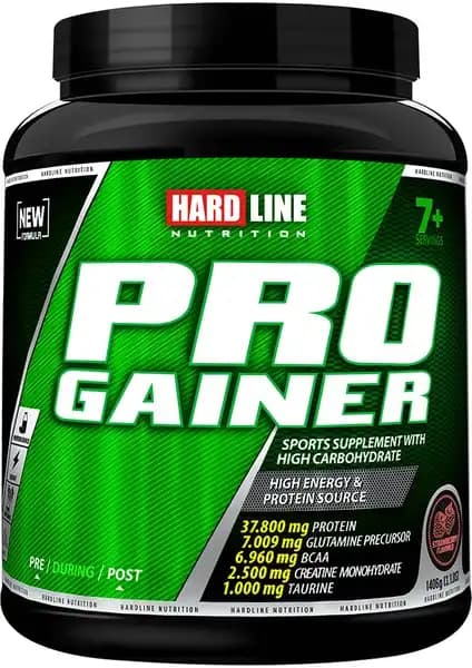 Hardline Progainer 1406 Gr Çilek Aromalı Enerji ve Kas Toparlanma Destekçisi
