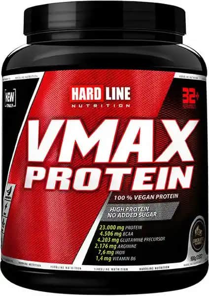 Hardline Vmax Protein: Vegan ve Glutensiz Yüksek Proteinli Sporcu Tozu