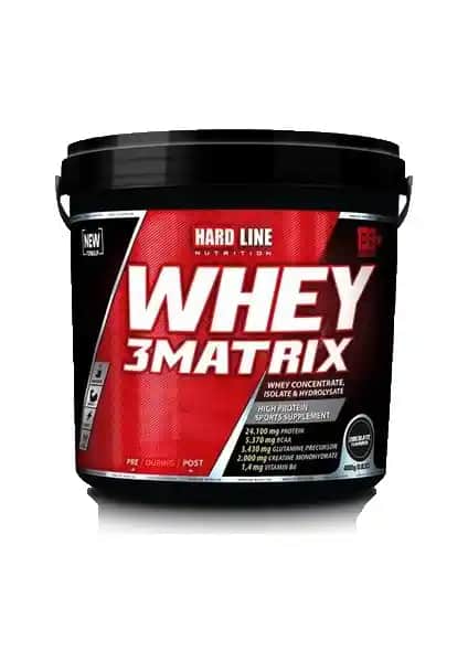 Hardline Whey 3 Matrix Protein Tozu ile Kas Gelişimini Destekleyen Güçlü Takviye Ürünü