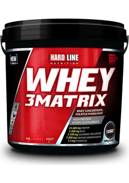 Hardline Whey 3 Matrix Protein Tozu: Yüksek Kaliteli Sporcu ve Diyet Proteini