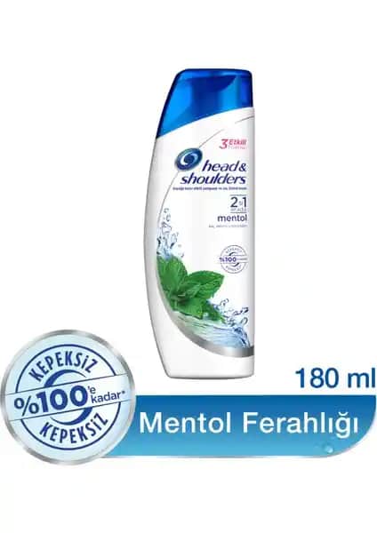Head&Shoulders Mentol Ferahlığı Şampuanı Kepek ve Saç Derisi Rahatlatıcı Özelliklerle