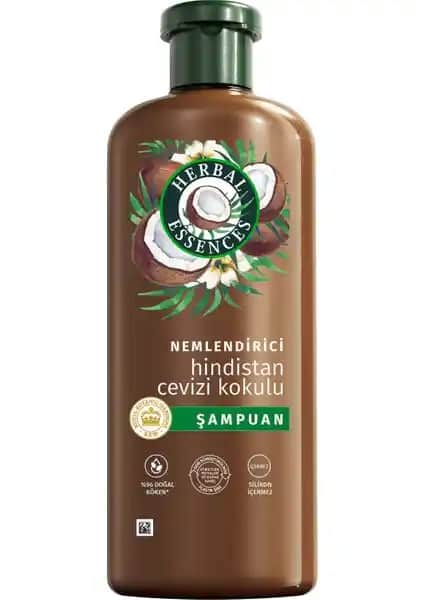 Herbal Essences Hindistan Cevizi Kokulu Nemlendirici Şampuan Kuru Saçlar İçin Doğal Bakım Çözümü