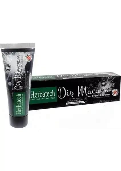 Herbatech Siyah Karbon Diş Macunu: Doğal İçeriklerle Etkili ve Ferah Temizlik