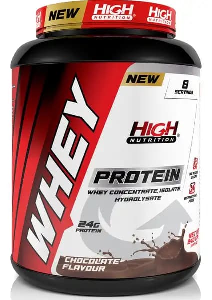 High Nutrition Whey Protein Çikolata Aromalı Yüksek Kaliteli Protein Tozu Ürünü
