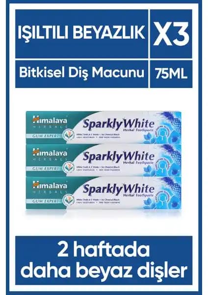 Himalaya Sparkly White Doğal Beyazlatıcı Diş Macunu ve Diş Eti Koruma Özellikleri