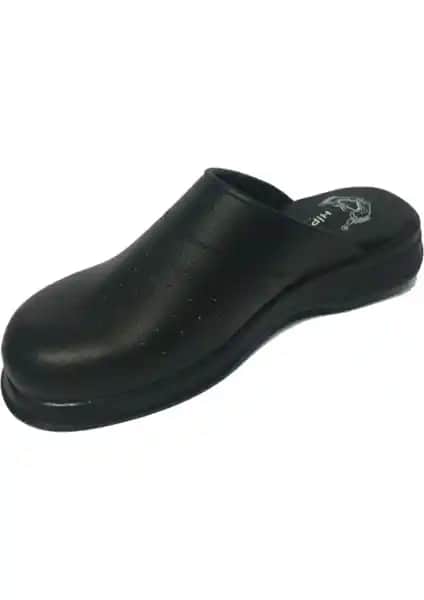 Hipokrat Tam Siyah Sabo Terlik: Sağlık Çalışanları İçin Dayanıklı ve Konforlu Tasarım