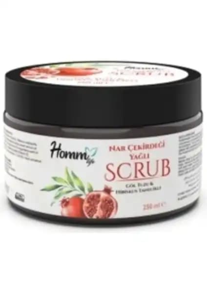 Homm Hommcozmetic Nar Çekirdeği Yağlı Scrub ile Doğal ve Etkili Cilt Bakımı Çözümü