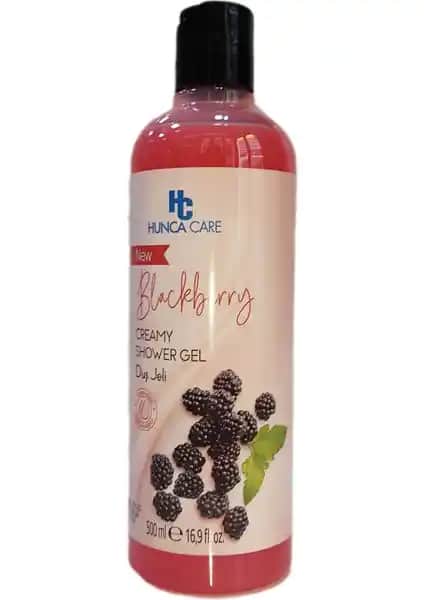 Hunca Care Creamy Shower Jel Blackberry: Ferahlatıcı ve Kremsi Yapısıyla Günlük Cilt Bakımı