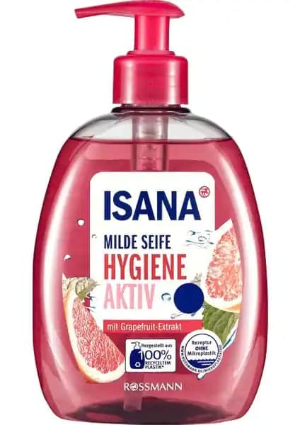 Isana Greyfurt ve Nane Özlü Sıvı Sabun: Doğal İçeriği ve Etkili Temizlik Özellikleri