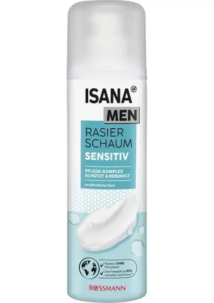 Isana Men Hassas Tıraş Köpüğü: Hassas Ciltler İçin Güvenli ve Konforlu Tıraş Deneyimi