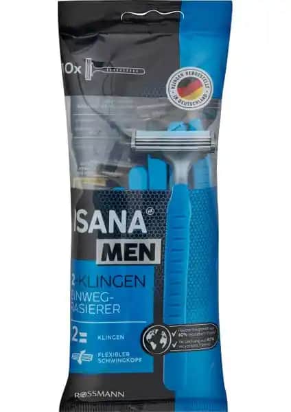 Isana Men Tıraş Bıçağı: Günlük Kullanım İçin Pratik ve Hijyenik Erkek Tıraş Çözümü