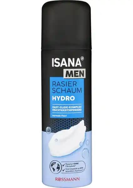 Isana Men Tıraş Köpüğü Hydro 300 ml: Erkekler İçin Hassas ve Çevre Dostu Bakım Çözümü