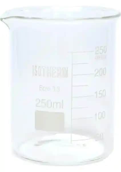 Isotherm Beher Cam Kısa Form 250 Ml: Estetik ve Dayanıklı İçecek Saklama Kabı
