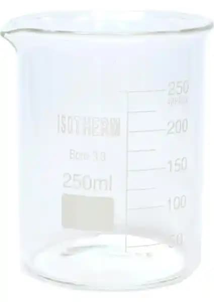 Isotherm Beher Cam Kısa Form 250 Ml: Estetik ve Dayanıklı İçecek Saklama Kabı