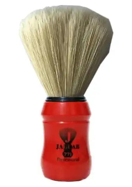Jaguar 771 K Profesyonel Tıraş Fırçası Kırmızı - Yüksek Kalite ve Dayanıklılık