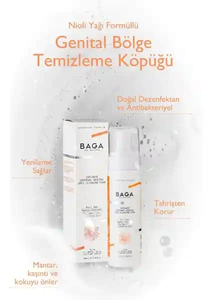 Kadınlar İçin Genital Bölge Temizleme Köpüğü Doğal ve Hassas Ciltlere Uygun Ürün