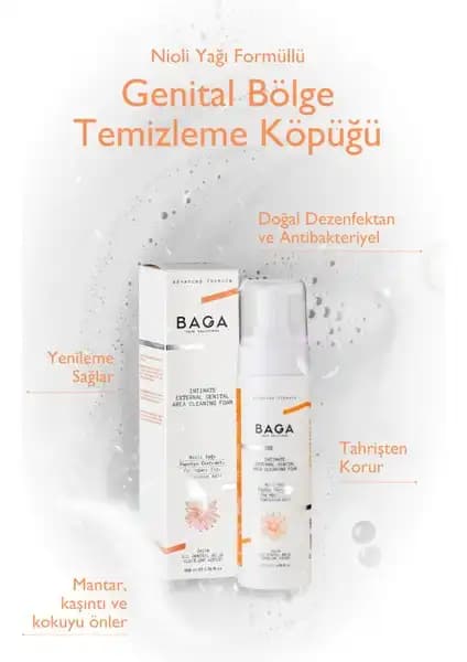 Kadınlar İçin Genital Bölge Temizleme Köpüğü Doğal ve Hassas Ciltlere Uygun Ürün
