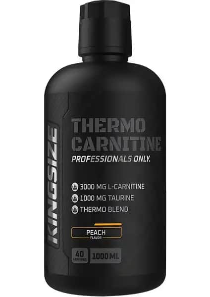 Kingsize Nutrition Thermo Carnitine 1000 ml Şeftali Yağ Yakımını ve Enerjiyi Destekler