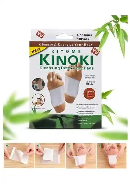 Kinoki 10 Adet Detoks Ayak Bandı ile Doğal Temizlik ve Sağlık Desteği Sağlayın