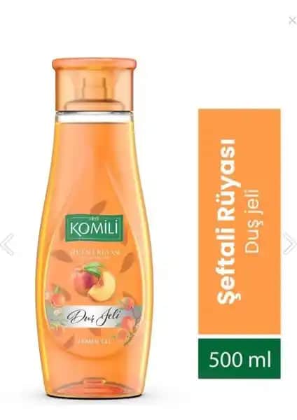 Komili Şeftali Rüyası Vegan Duş Jeli Yaz Esintisi ve Ferahlık Sunar