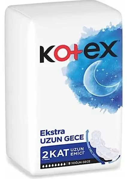 Kotex Ekstra Uzun Gece Hijyenik Ped: Maksimum Koruma ve Konfor Sağlayan Tasarım