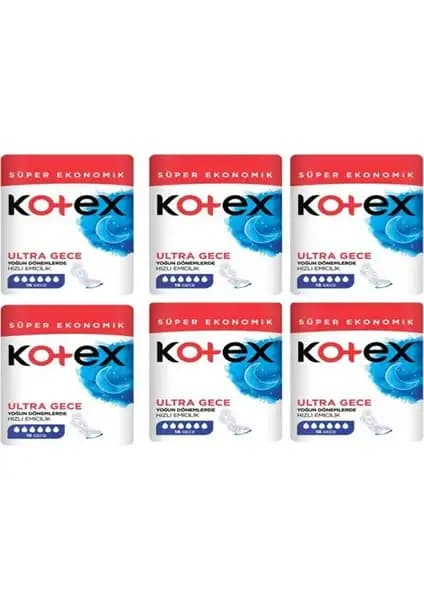 Kotex Quadro Gece Pedleri: Yüksek Emicilik ve Güvenli Konfor Sağlayan Kadın Hijyen Ürünü