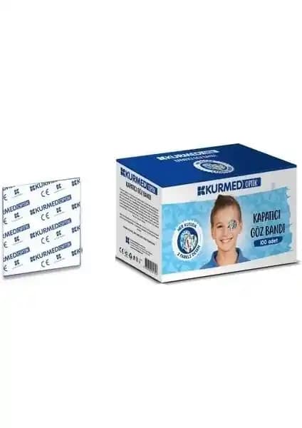 Kurmed Optik Erkek Çocuk Göz Kapama Bandı Göz Tembelliği ve Şaşılık Tedavisi İçin