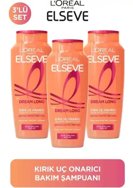 L'Oréal Elseve Dream Long Kırık Uç Onarıcı Şampuan İncelemesi ve Kullanım Tavsiyeleri