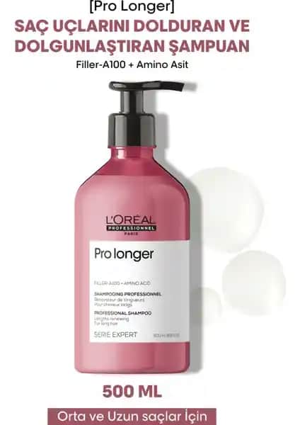 L'Oréal Professionnel Serie Expert Pro Longer Şampuan İncelemesi Saç Güçlendirme ve Canlandırıcı Özellikler