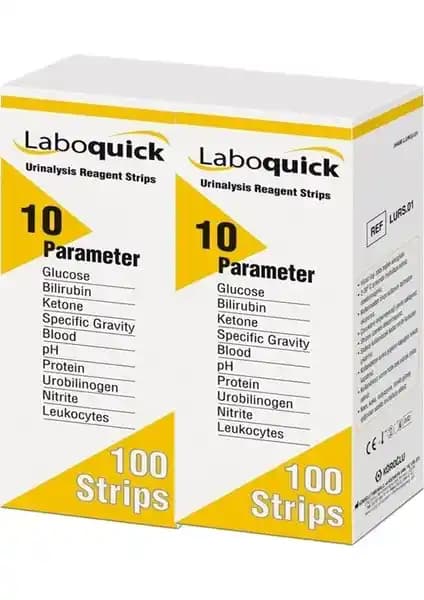 Laboquick Keton Çubuğu Idar Stribi ile Güvenilir ve Hızlı Keton Testleri Sağlık Takibi