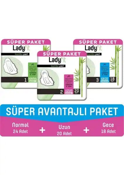 Ladyfit Bambu Ped Süper Paket İncelemesi Doğal ve Rahat Kullanım İçin Uygun mu