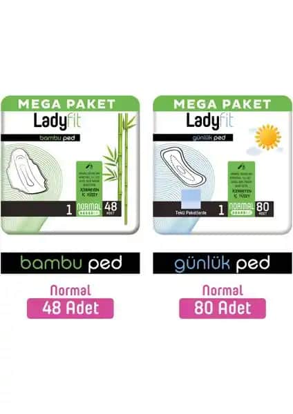 Ladyfit Bambu Ped ve Günlük Ped Mega Normal Ürünleri İncelemesi ve Kullanıcı Değerlendirmeleri