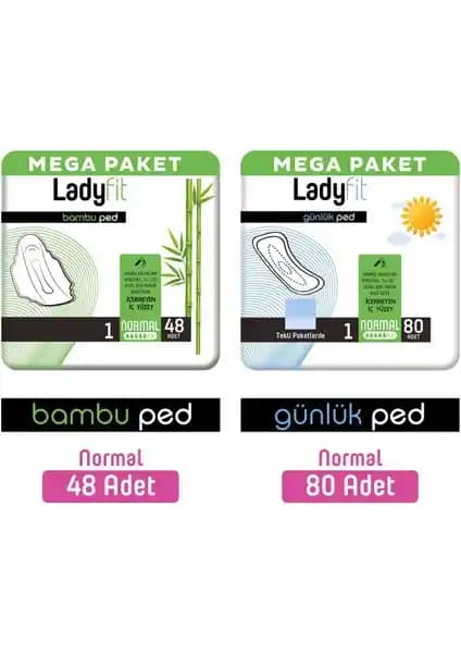 Ladyfit Bambu Ped ve Günlük Ped Mega Normal Ürünleri İncelemesi ve Kullanıcı Değerlendirmeleri