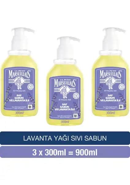 Le Petit Marseillais Lavanta Sıvı Sabun Doğal ve Ferahlatıcı Temizlik İçin Uygun Ürün