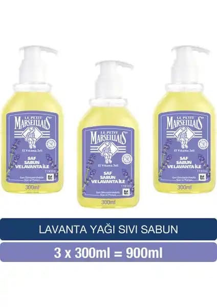 Le Petit Marseillais Lavanta Sıvı Sabun Doğal ve Ferahlatıcı Temizlik İçin Uygun Ürün