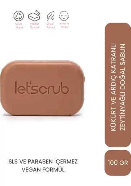 Let’scrub Zeytinyağlı Doğal Sabun: Yağlı ve Sivilce Eğilimli Ciltler İçin Doğal Çözüm