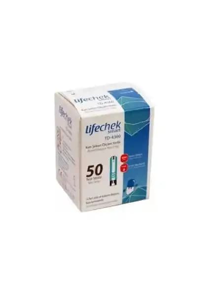 Lifechek Smart TD-4360 Şeker Ölçü Stribi Kan Şekeri Takip ve Kontrolü İçin Güvenilir Teknoloji