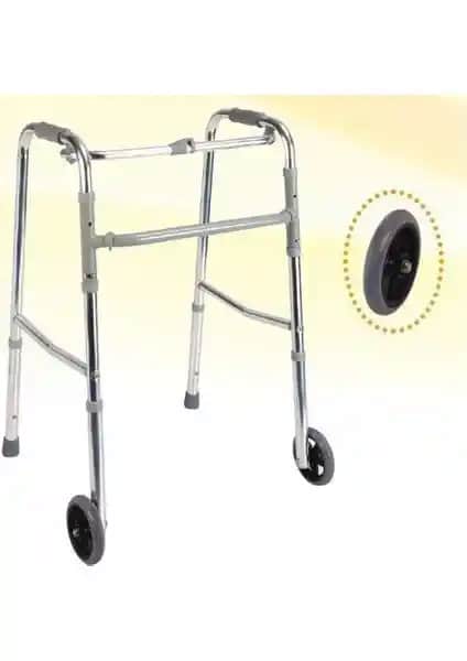 Locco Loco Pr-441 Hafif ve Katlanabilir Alüminyum Yürüteç Günlük Kullanım İçin