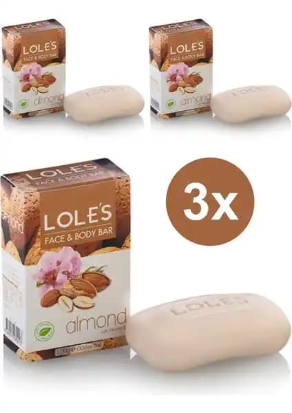 Lole's Premium Bitkisel Badem Sabunu Doğal İçeriklerle Cilt Bakımında Güvenilir Seçenek