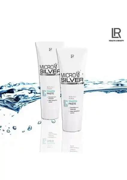 LR Microsilver Plus Diş Macunu 2'li Set ile Günlük Ağız Hijyeninizi Güçlendirin