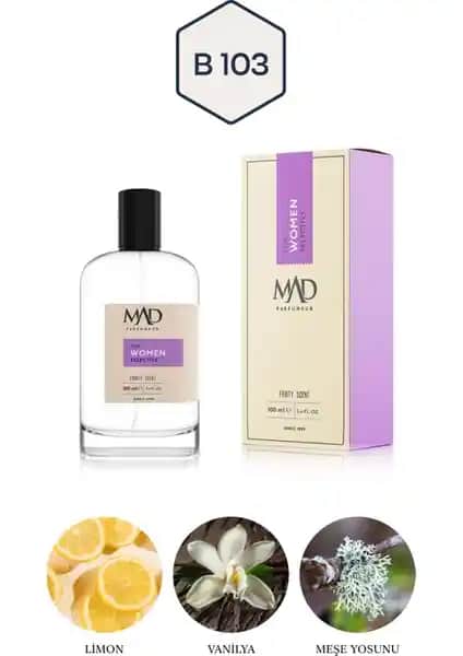 Mad B103 Selective Kadın Parfümü: Meyvemsi Tatlı ve Kalıcı Eau de Parfum