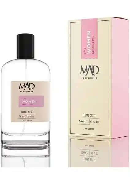 Mad Parfüm Mad C120 Selective Kadınlar İçin Zarif Çiçeksi ve Ferah Parfüm 50 ml
