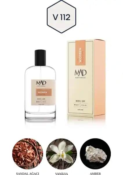 Mad Parfüm Mad V112 Selective Kadınlar İçin Oriental Kokulu 50 ml Parfüm