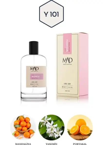 Mad Parfüm Mad Y101 Selective Kadınlar İçin Zarif ve Kalıcı 50 ml Parfüm